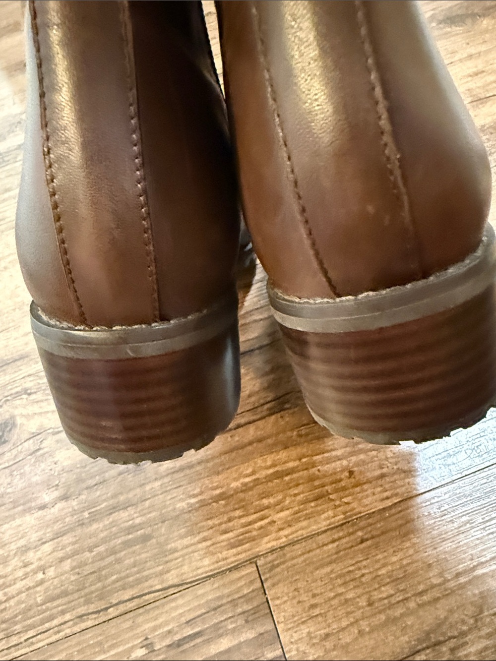Blondo Brown Chelsea-Style Genuine Leather Ankle Booties🔥 - Picture 10 of 11